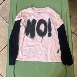 NO! Nununu long sleeve shirt